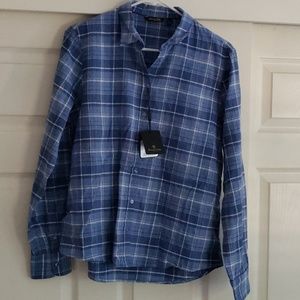 Blue Plaid Shirt